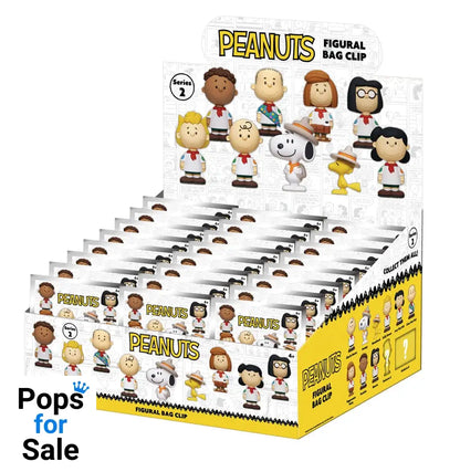 Peanuts 3D PVC Bag Clips Snoopy Series 2 Display (24)