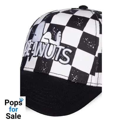 Peanuts Baseball Cap Checkerboard Logo