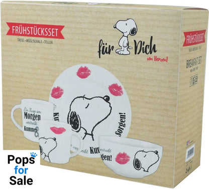 Peanuts Breakfast Set Snoopy