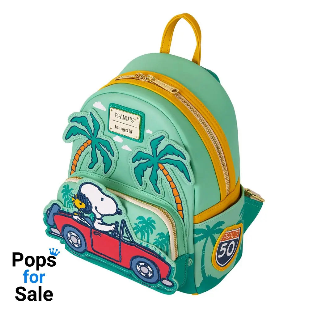 Peanuts by Loungefly Mini Backpack Snoopy Road Trip