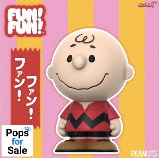 Peanuts FUN! FUN! Vinyl Action Figure Charlie Brown (Red Shirt) 13 cm