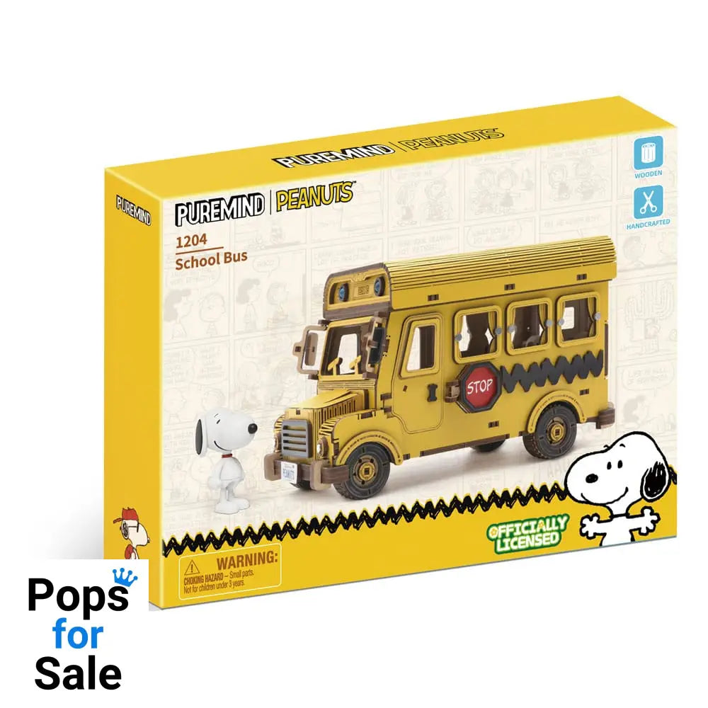Peanuts Puremind Construction School Bus