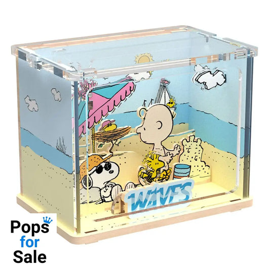 Peanuts Puremind DIY Construction Mini Scene Chilling at the Beach