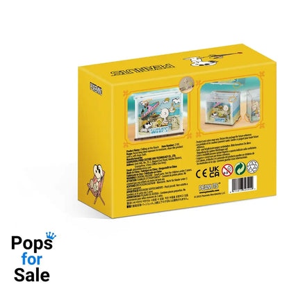 Peanuts Puremind DIY Construction Mini Scene Chilling at the Beach