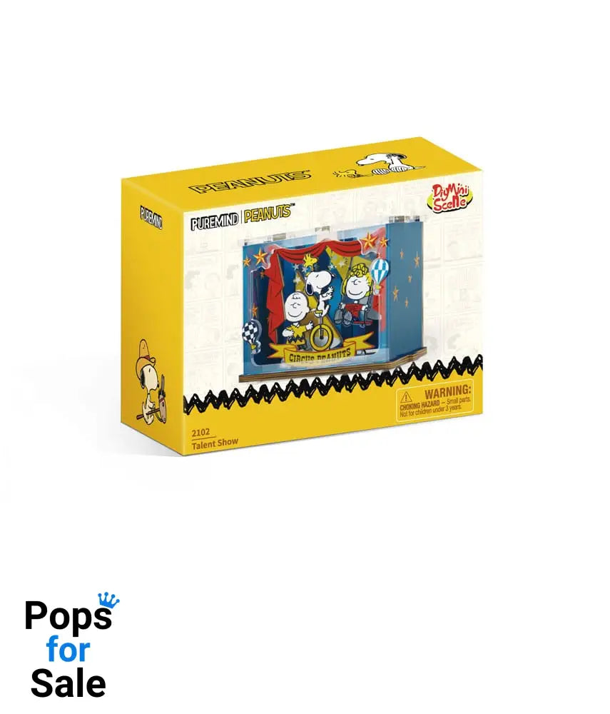 Peanuts Puremind DIY Construction Mini Scene Talent Show