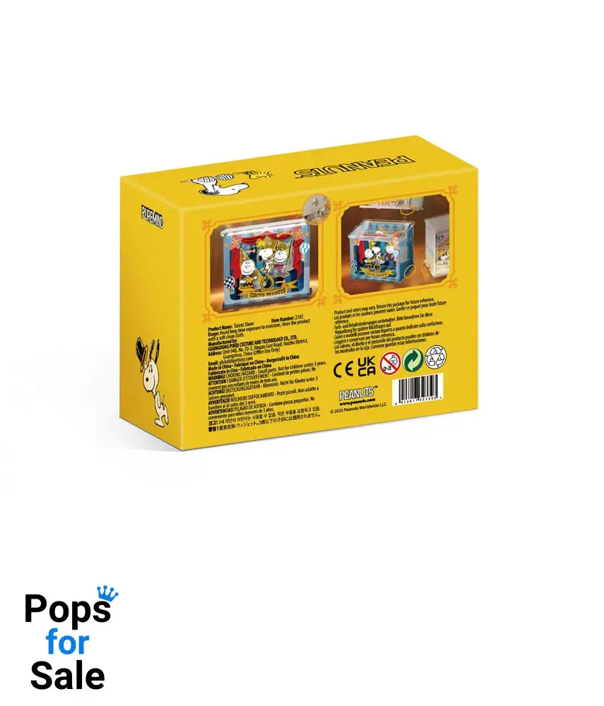 Peanuts Puremind DIY Construction Mini Scene Talent Show Model kits