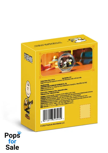 Peanuts Puremind Model Kit Globe Wooden Theater Globe Night of Music Model kits