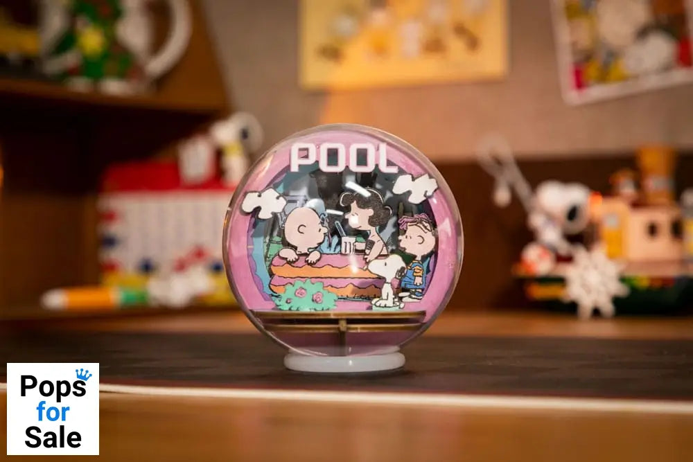 Peanuts Puremind Model Kit Wooden Theater Globe Cool Pool