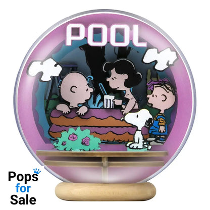 Peanuts Puremind Model Kit Wooden Theater Globe Cool Pool Model kits