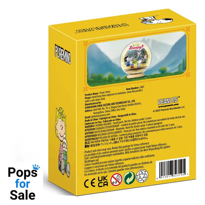 Peanuts Puremind Model Kit Wooden Theater Globe Picnic Party