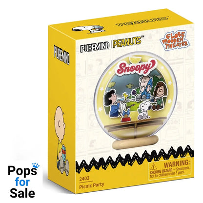 Peanuts Puremind Model Kit Wooden Theater Globe Picnic Party