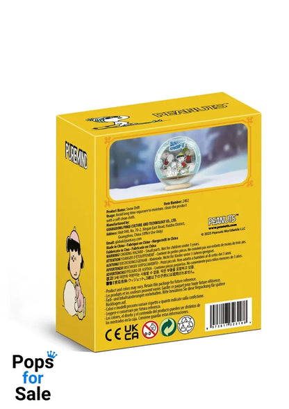 Peanuts Puremind Model Kit Wooden Theater Globe Snow Drift