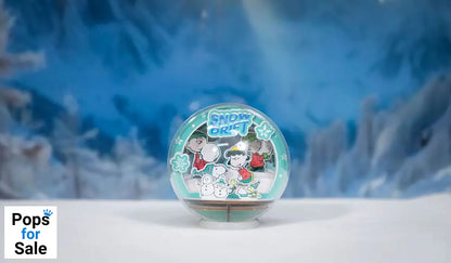 Peanuts Puremind Model Kit Wooden Theater Globe Snow Drift