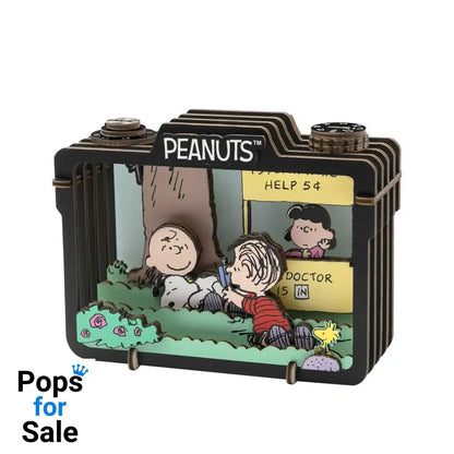 Peanuts Puremind Model Kit Wooden Theater Summer Snapshot