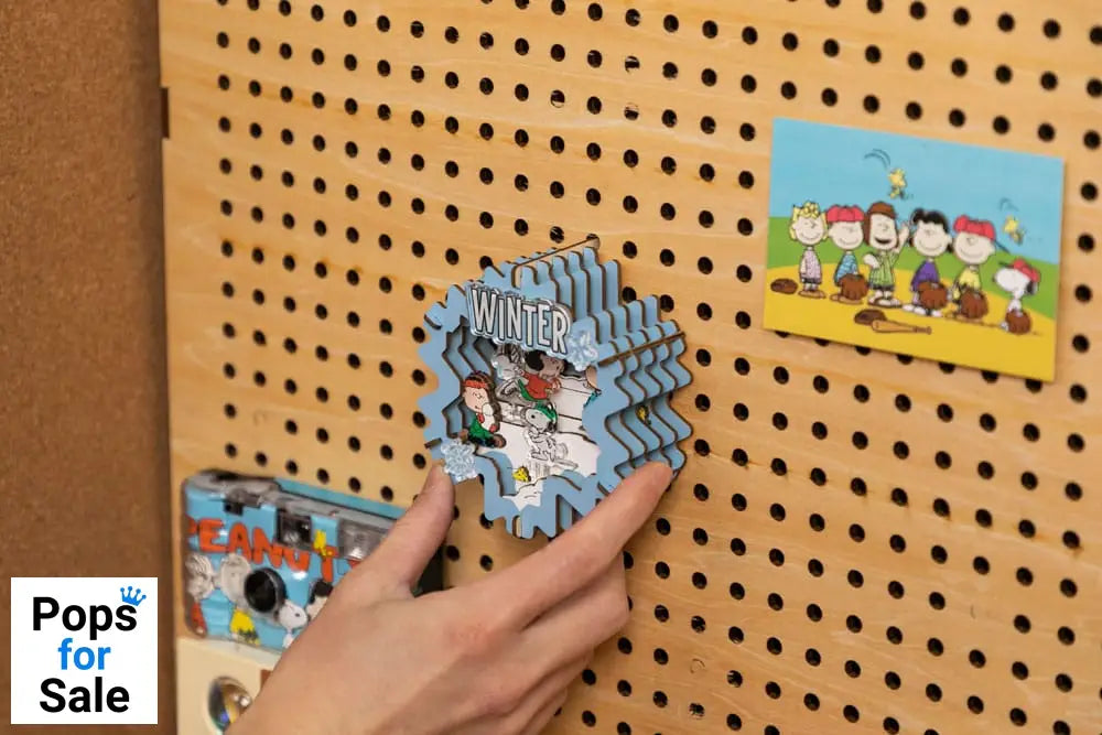 Peanuts Puremind Model Kit Wooden Theater Winter Wonderland