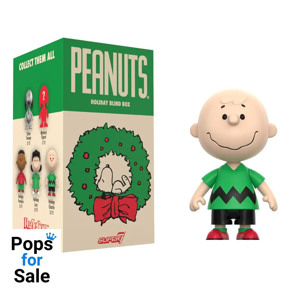 Peanuts ReAction Action Figures 10 cm Wave 08 Holiday Blind Box Display (12)