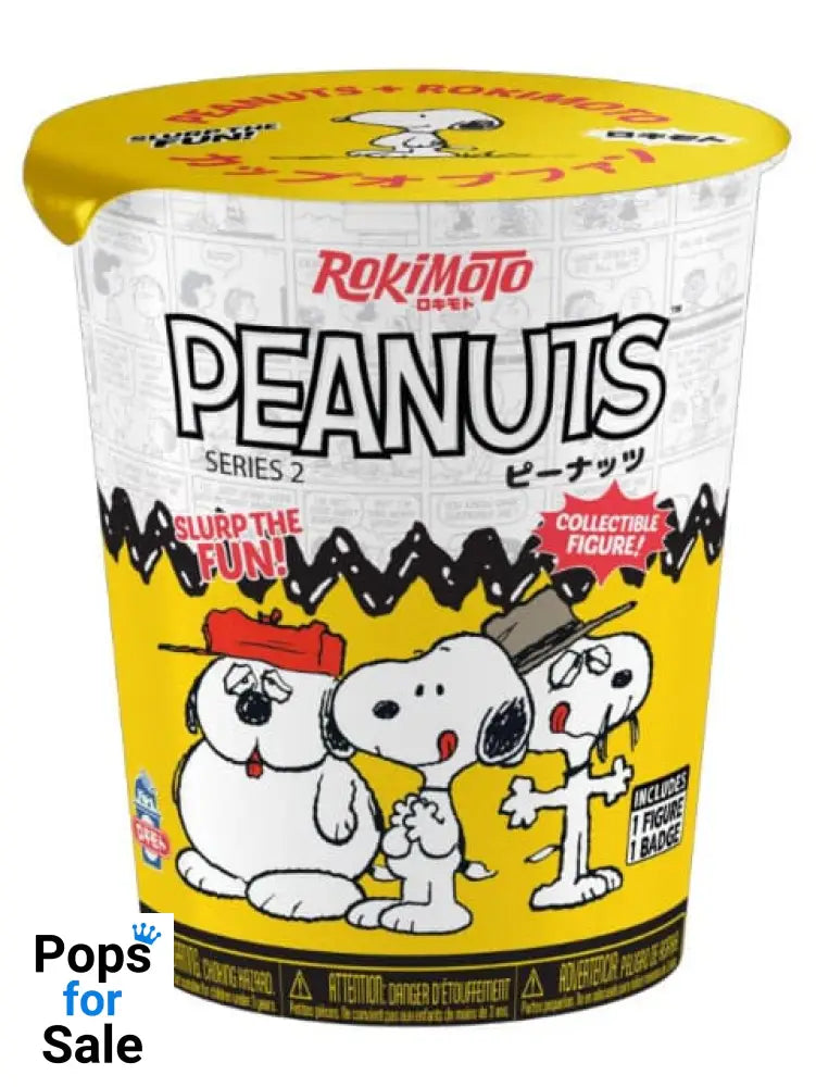 Peanuts Rokimoto Cup of Fun Blind Box Figures 10 cm Series 2 Display (12)