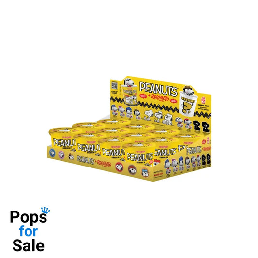 Peanuts Rokimoto Cup of Fun Blind Box Figures 10 cm Series 2 Display (12)