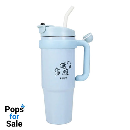 Peanuts Thermo Cup with straw Snoopy 887 ml