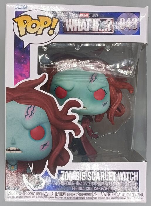 943 Zombie Scarlet Witch - Marvel What if...? - Box Damaged Funko POP