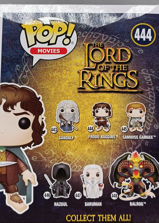 #444 Frodo Baggins - Lord of the Rings - Box Damaged Funko POP