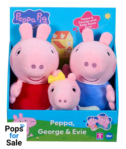 Peppa Pig Plush figures 3er Pack