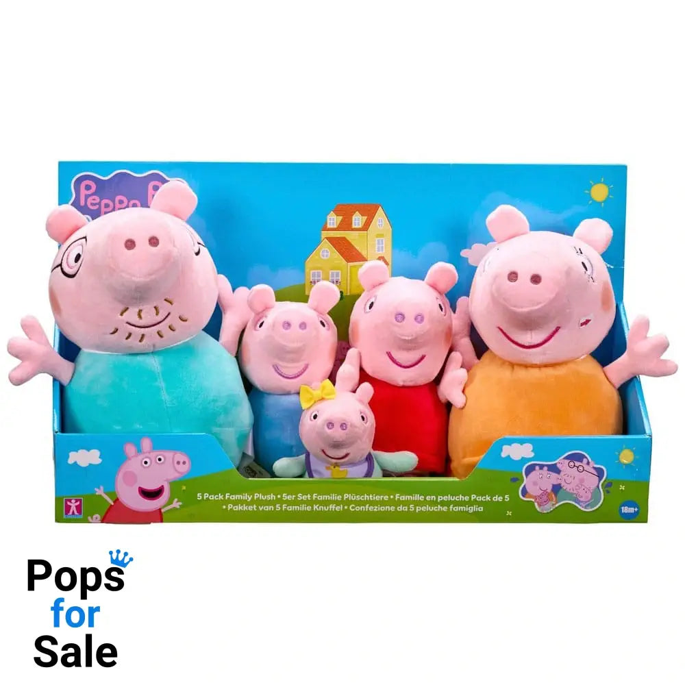 Peppa Pig Plush figures 5er Pack Plushes