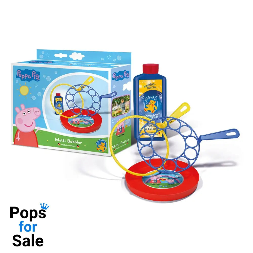 Peppa Pig Pustefix Soap Bubble Bottle Multi-Bubbler Assortment (5)