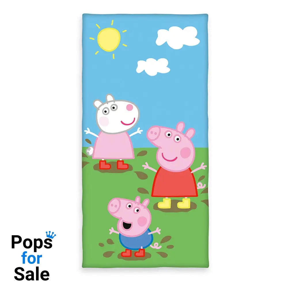 Peppa Pig Velour Towel 75 x 150 cm