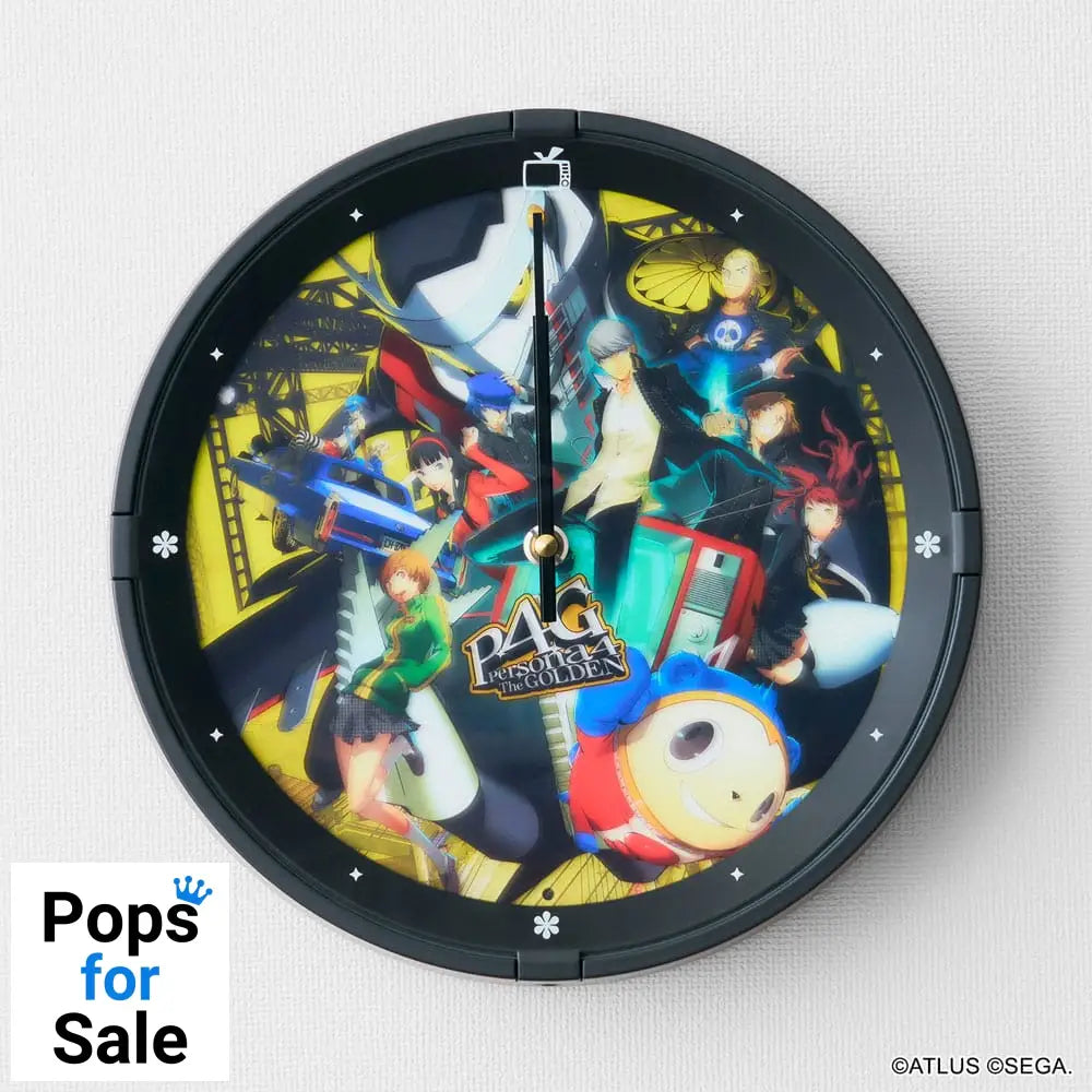 Persona 4 Golden Melody Wall Clock with Sound Clocks & Watches
