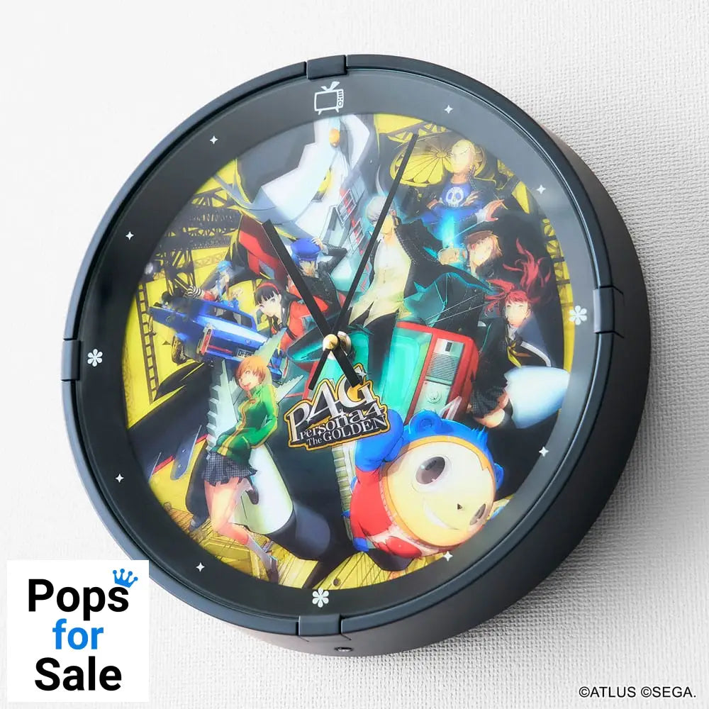 Persona 4 Golden Melody Wall Clock with Sound