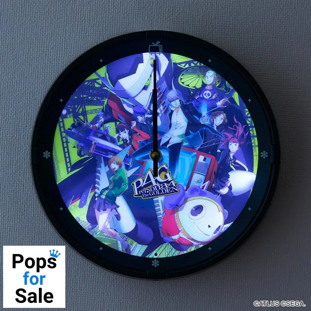 Persona 4 Golden Melody Wall Clock with Sound