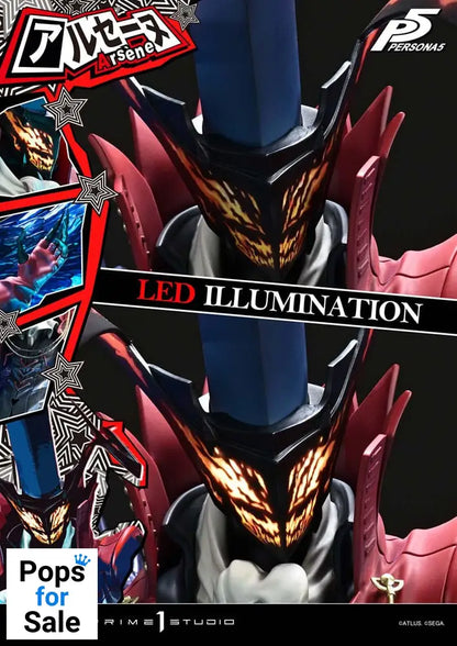 Persona 5 Premium Masterline Series Statue 1/4 Arsène Bonus Version 96 cm