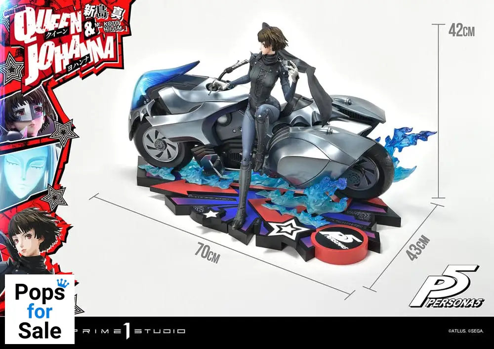 Persona 5 Premium Masterline Series Statue 1/4 Makoto Niijima ’Queen’ & Johanna 42 cm Statues