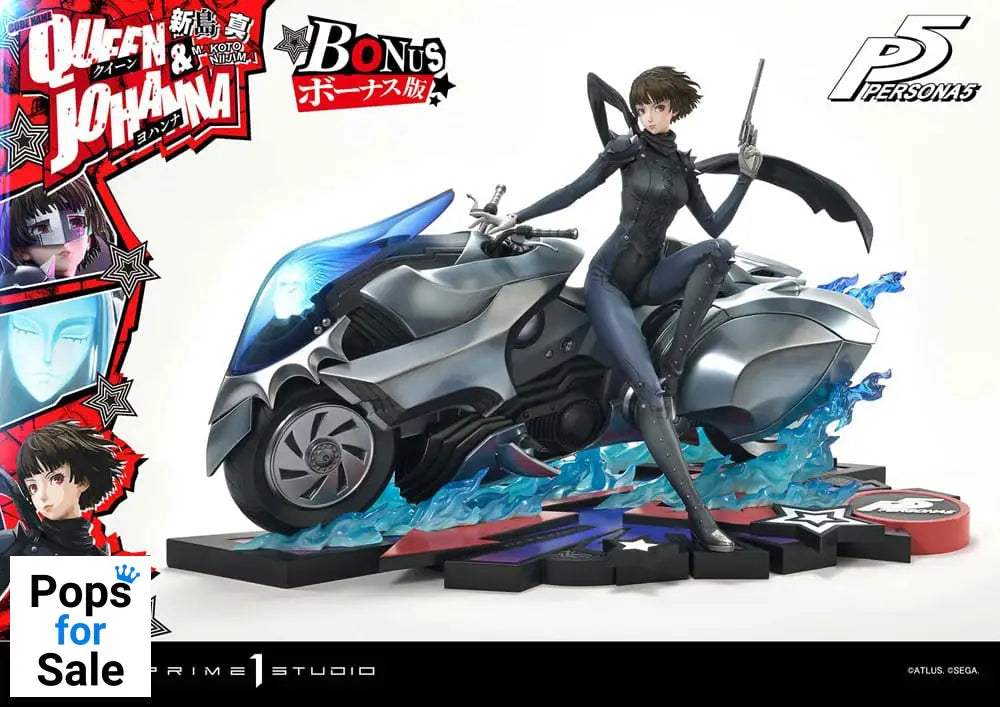 Persona 5 Premium Masterline Series Statue 1/4 Makoto Niijima &quot;Queen&quot; & Johanna Bonus Version 42 cm