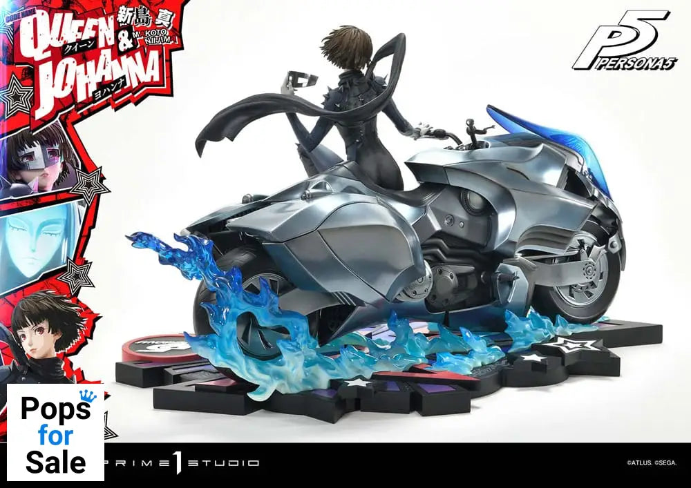 Persona 5 Premium Masterline Series Statue 1/4 Makoto Niijima ’Queen’ & Johanna Bonus Version 42 cm Statues
