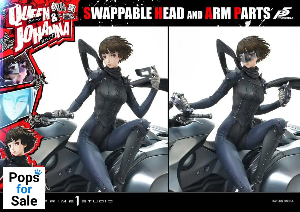 Persona 5 Premium Masterline Series Statue 1/4 Makoto Niijima &quot;Queen&quot; & Johanna Bonus Version 42 cm