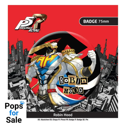 Persona 5 Royal Pin Badge Robin Hood Pins & Brooches