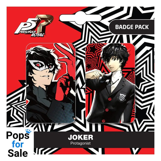 Persona 5 Royal Pin Badges 2-Pack Set A Badges