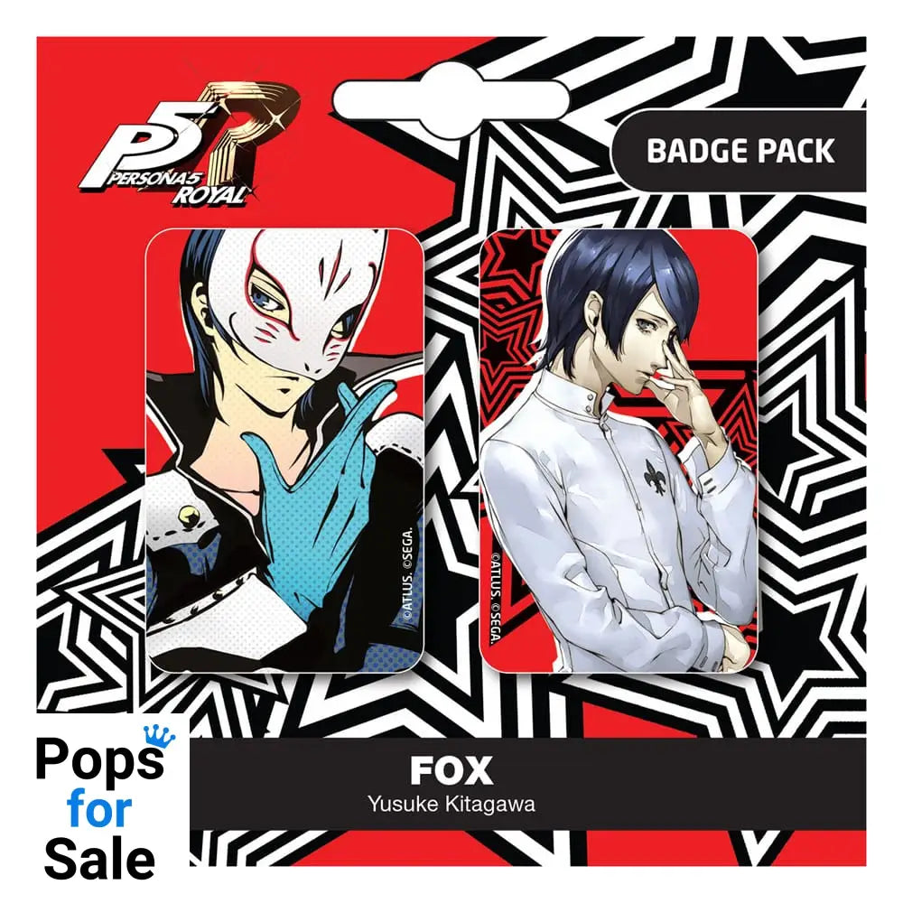 Persona 5 Royal Pin Badges 2-Pack Set C