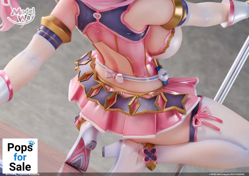 Pet angel cheerly pink PVC Statue 1/4 Momoka Sakuraba 31 cm