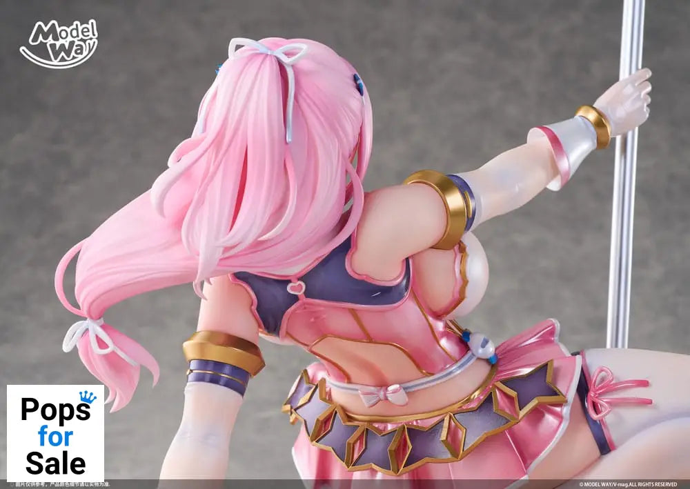 Pet angel cheerly pink PVC Statue 1/4 Momoka Sakuraba 31 cm Statues