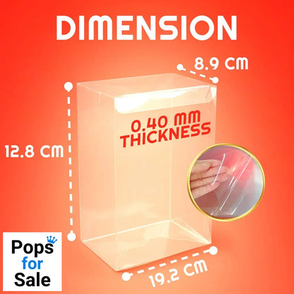 PET Protectors 10-Pack for Amiibo Figures