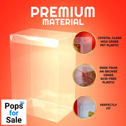 PET Protectors 10-Pack for Amiibo Figures Boxes & Pouches