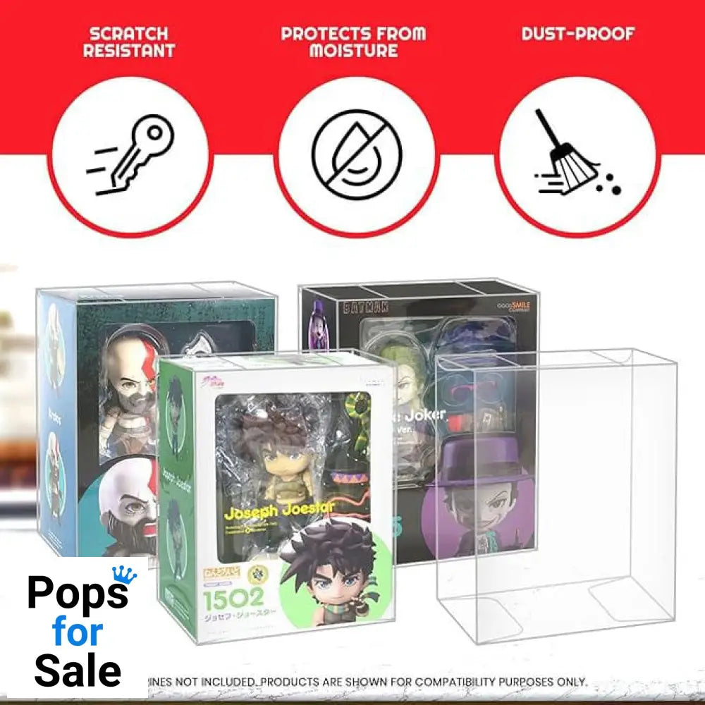 PET Protectors 10-Pack for Nendoroid Action Figures