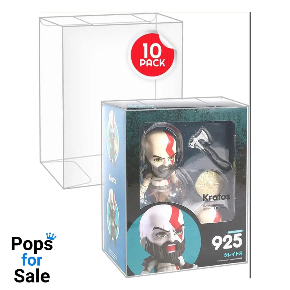 PET Protectors 10-Pack for Nendoroid Action Figures Boxes & Pouches