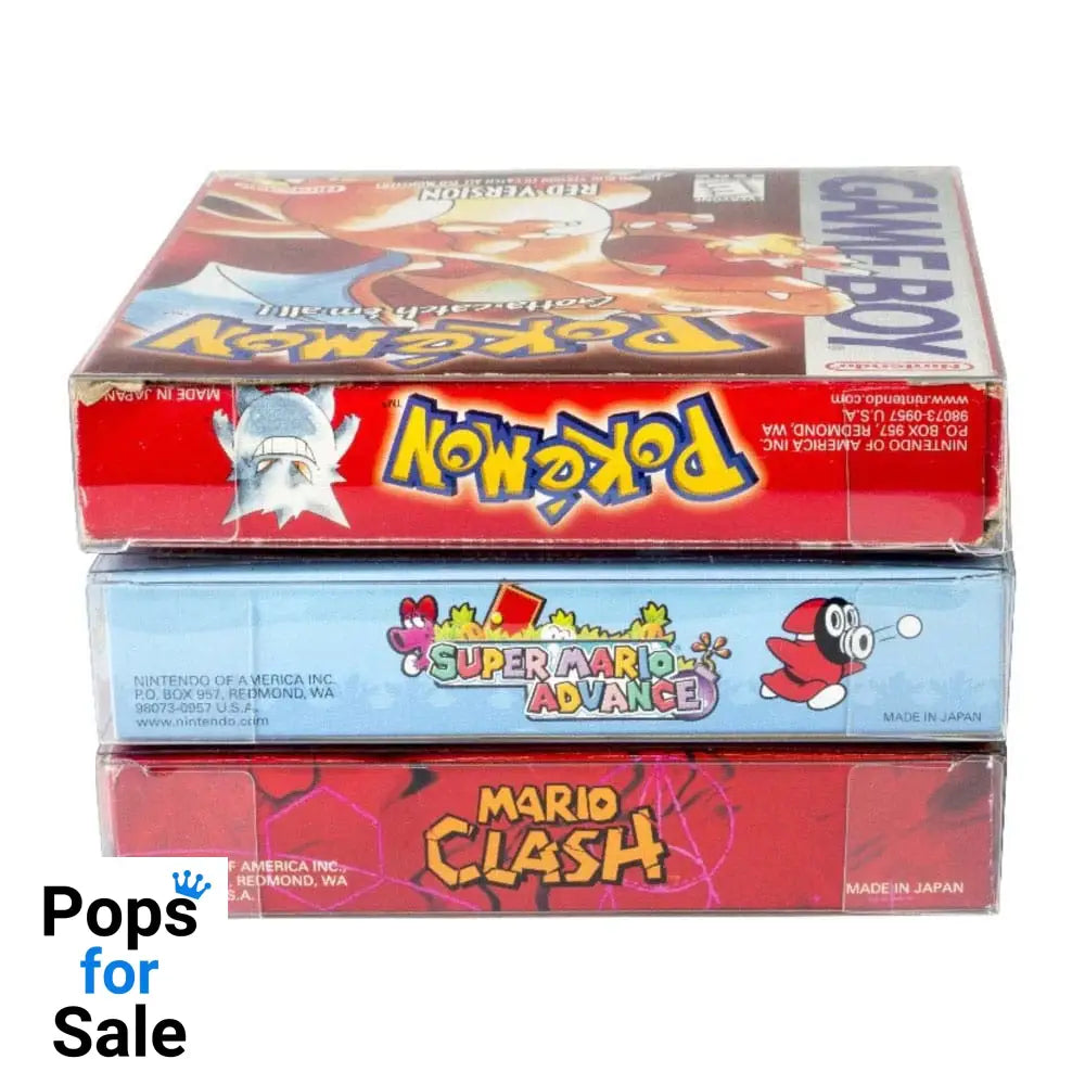 PET Protectors 25-Pack for Game Boy/GBA Games