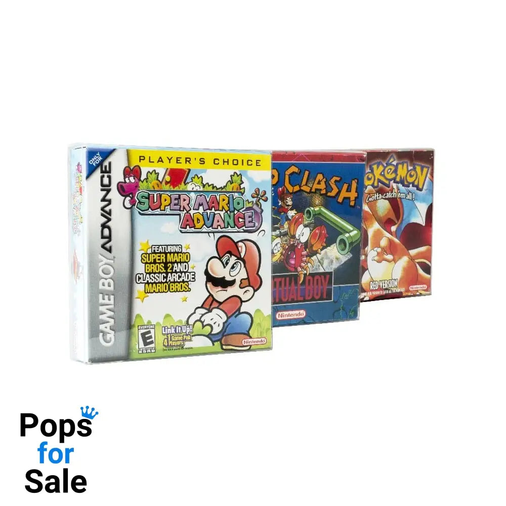 PET Protectors 25-Pack for Game Boy/GBA Games