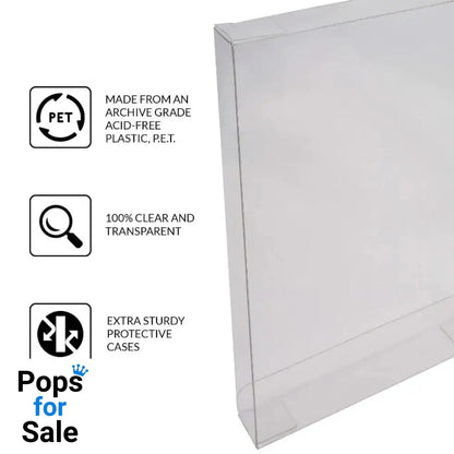 PET Protectors 25-Pack for VHS Boxes & Pouches