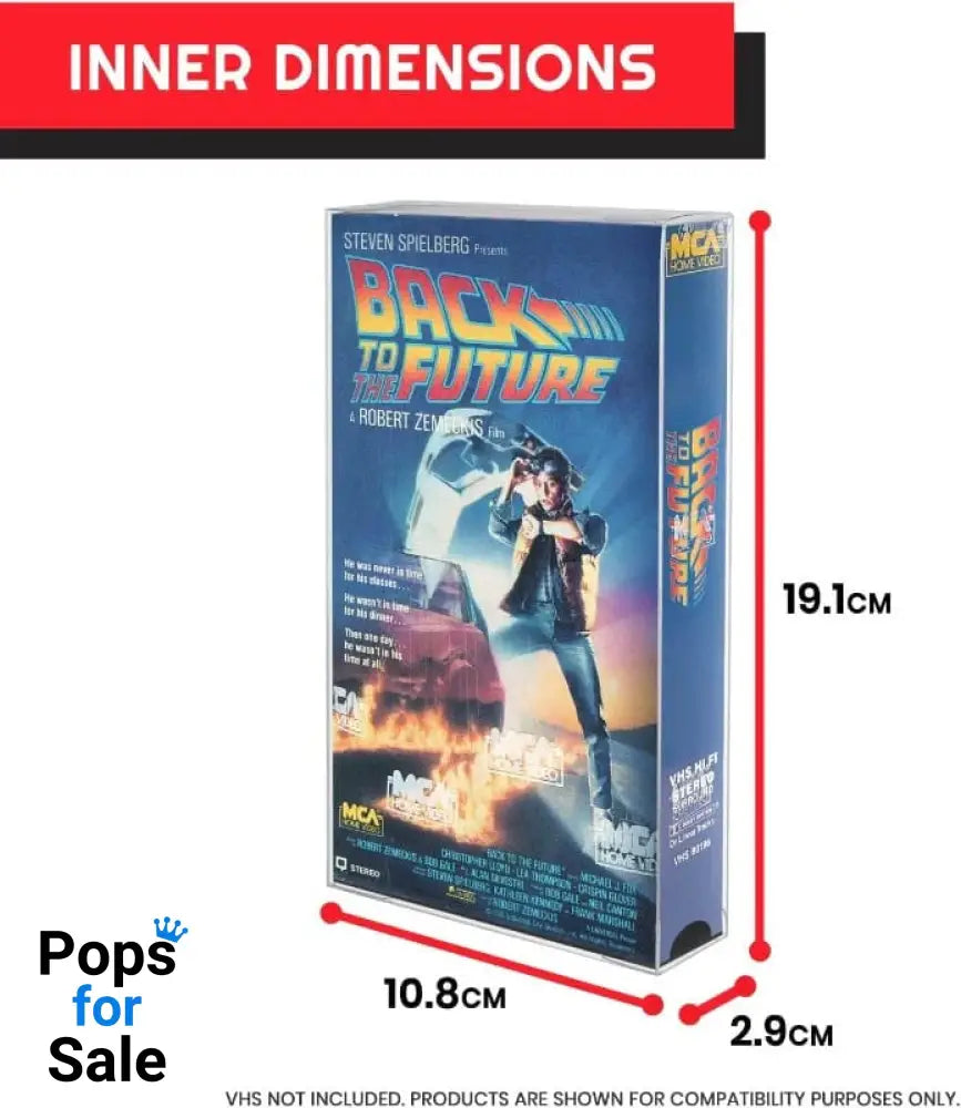 PET Protectors 25-Pack for VHS